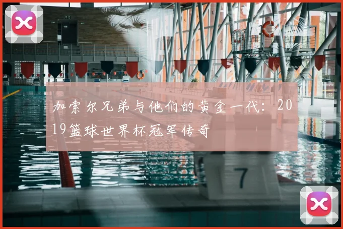 加索尔兄弟与他们的黄金一代：2019篮球世界杯冠军传奇